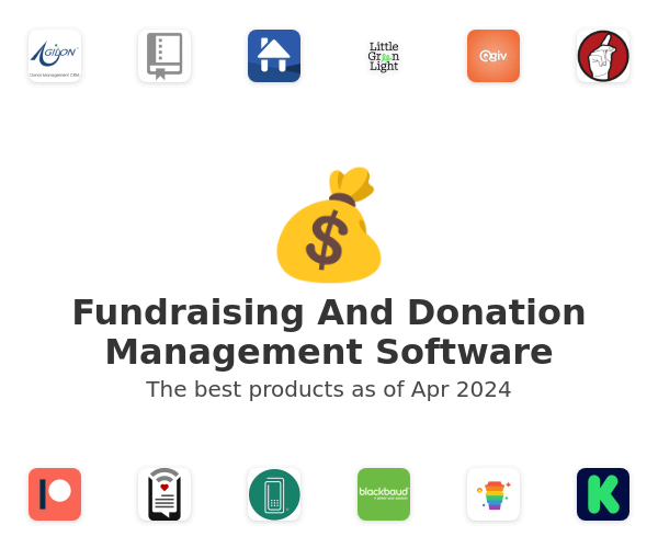 Fundraising And Donation Management Software