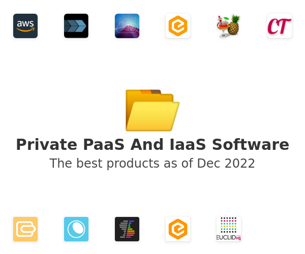 Private PaaS And IaaS Software