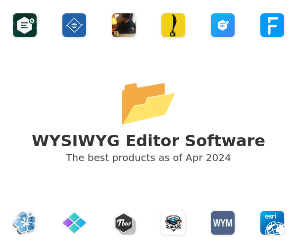 WYSIWYG Editor Software