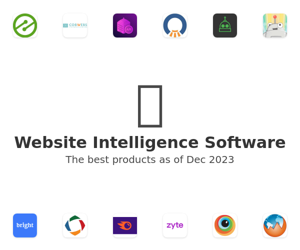 Website Intelligence Software
