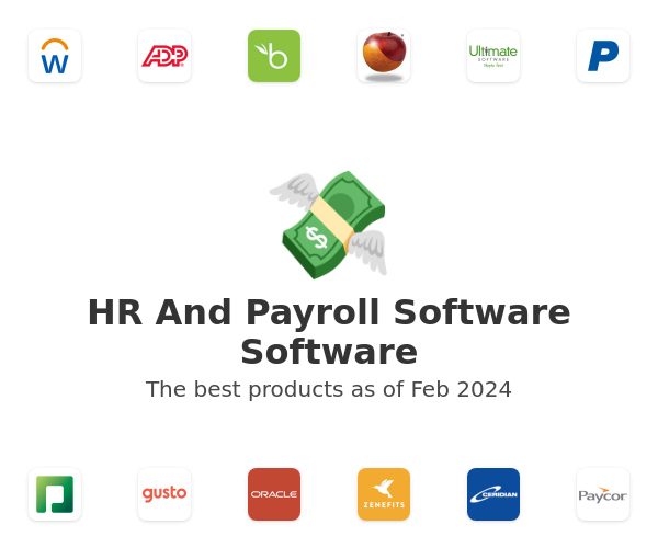 HR And Payroll Software Software