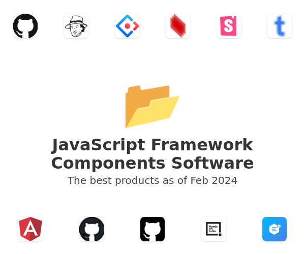 JavaScript Framework Components Software