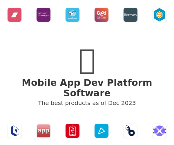 Mobile App Dev Platform Software