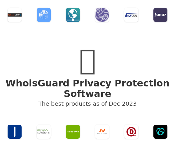 WhoisGuard Privacy Protection Software
