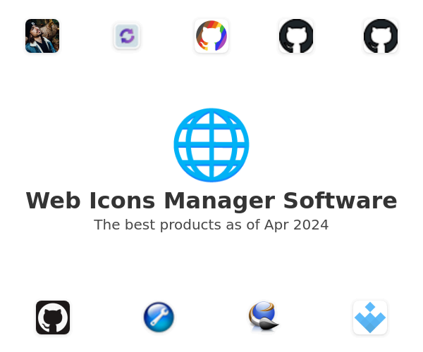 Web Icons Manager Software