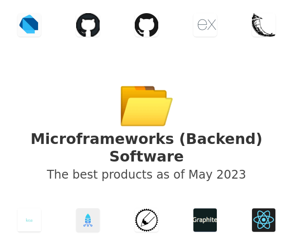 Microframeworks (Backend) Software