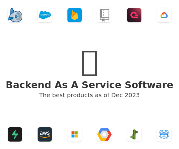 Backend As A Service Software