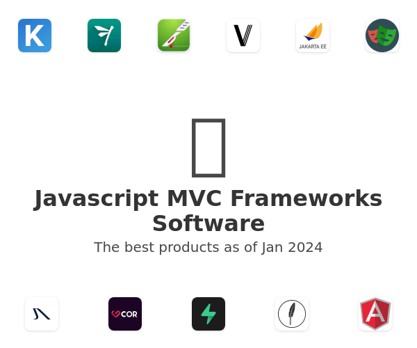 Javascript MVC Frameworks Software