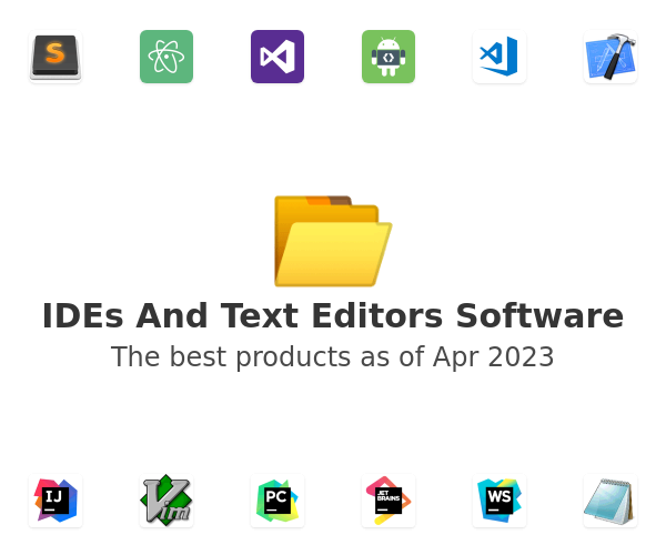 IDEs And Text Editors Software