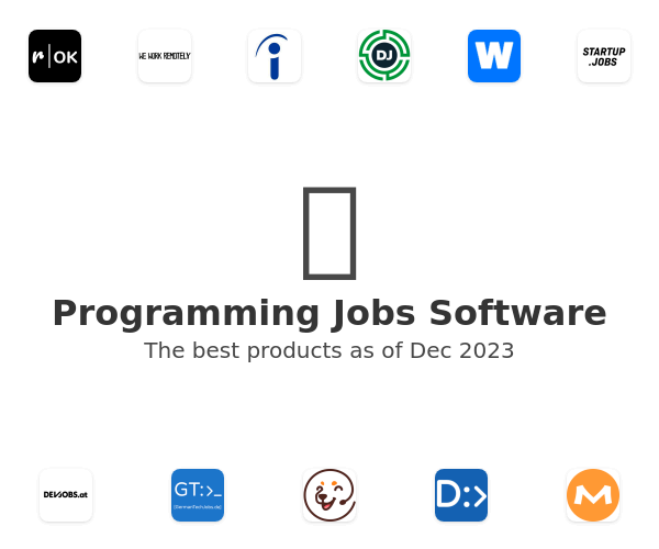 Programming Jobs Software