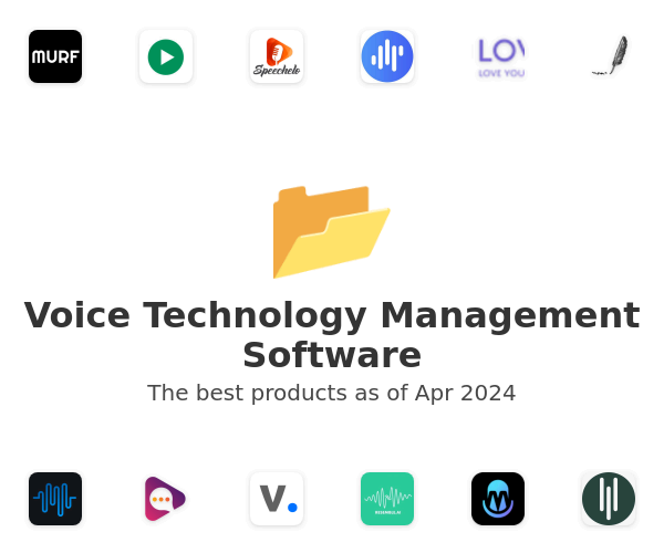 Voice Technology Management Software