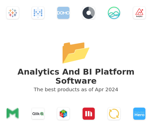 Analytics And BI Platform Software