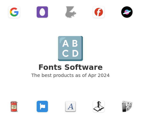 Fonts Software