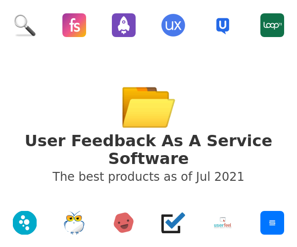 User Feedback As A Service Software