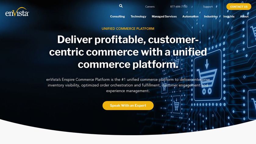 Enspire Commerce Landing Page