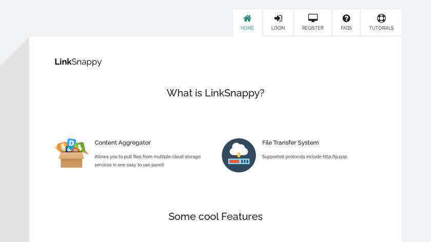 LinkSnappy Landing Page