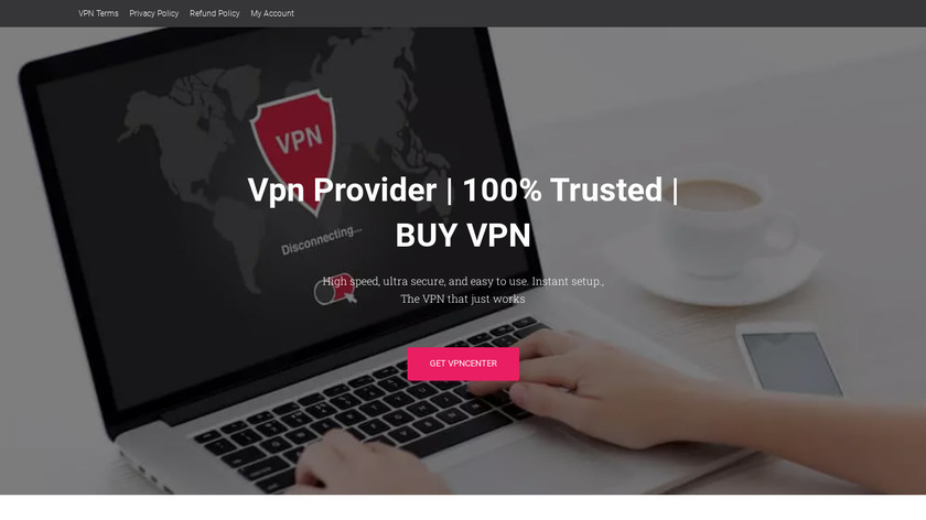 Vpn Center Landing Page