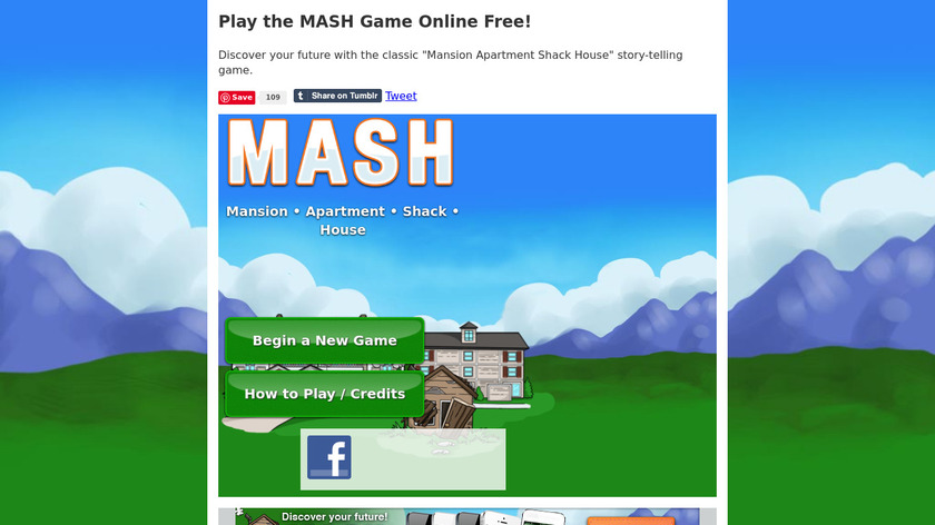 MASH Landing Page