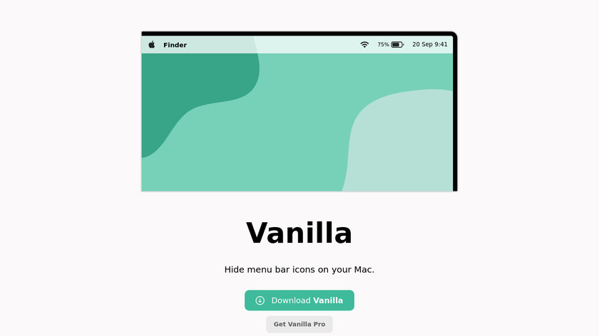 Vanilla Landing Page