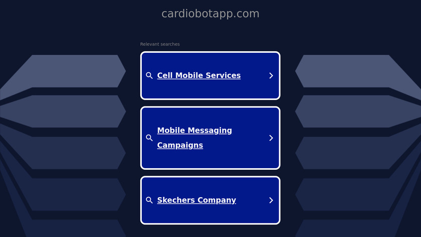 CardioBot Landing Page