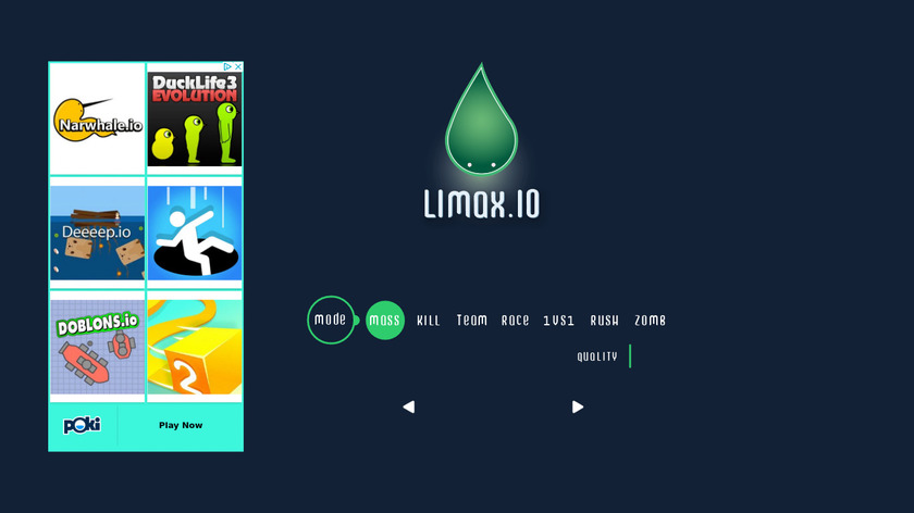 Limax.io Landing Page