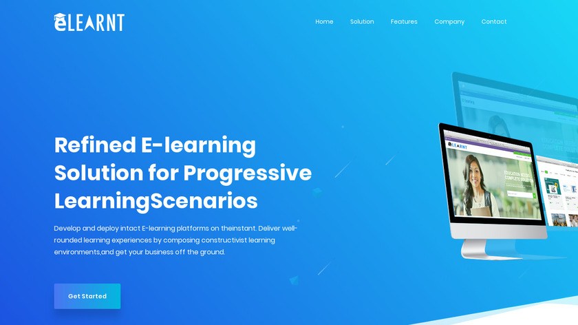 ElearnT Landing Page