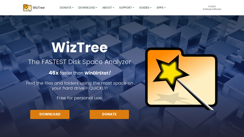 WizTree Landing Page
