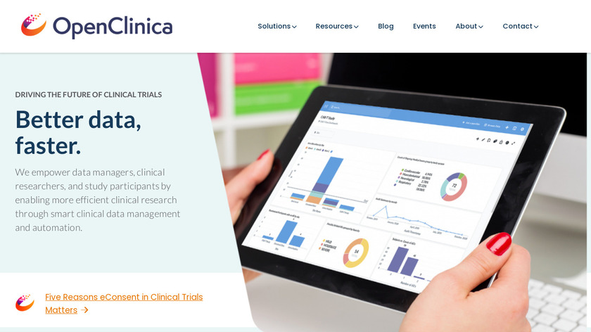 OpenClinica Landing Page