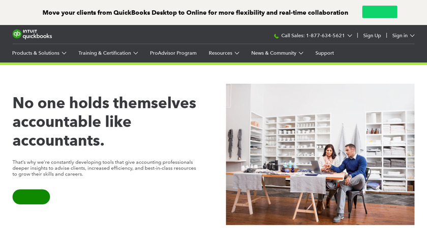 QuickBooks Online Accountant Landing Page