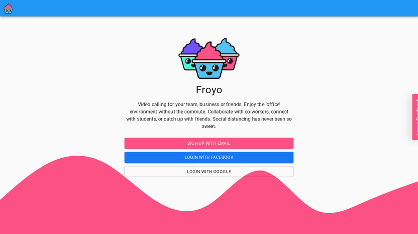 Froyo Party Landing Page