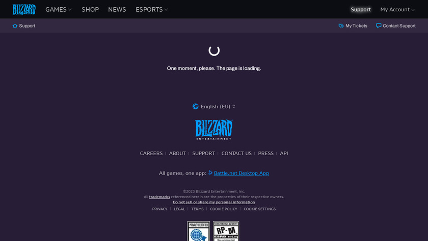 Hearthstone: Heroes of Warcraft Landing Page