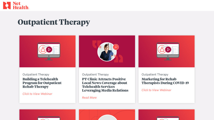 Optima Therapy for Outpatient Landing Page
