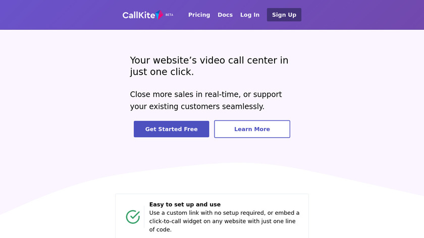 CallKite Landing Page
