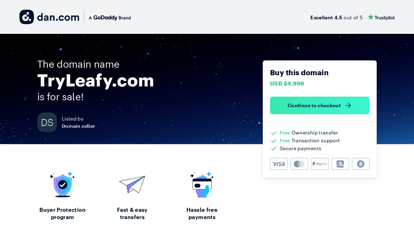 Leafy Landing Page