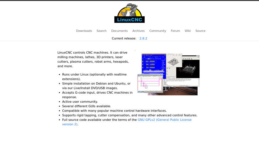 LinuxCNC (the Enhanced Machine Control) Landing Page