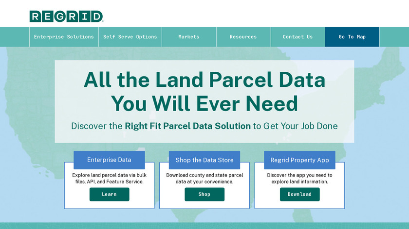 Landgrid Map & Survey Property Landing Page