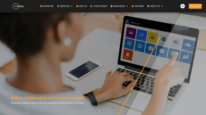 365 Digital Consulting Landing Page