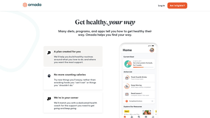 Omada Health Landing Page