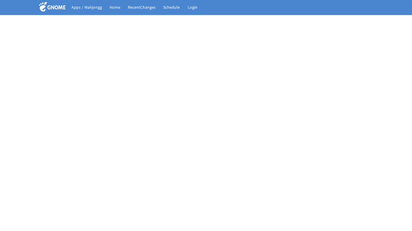 GNOME Mahjongg Landing Page