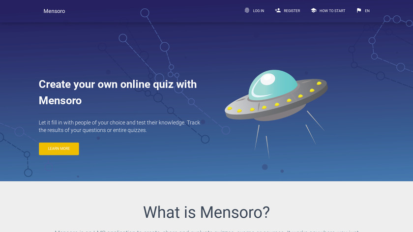 Mensoro Landing Page