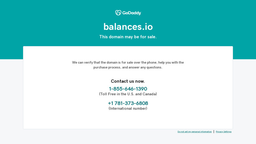 Balances Landing Page
