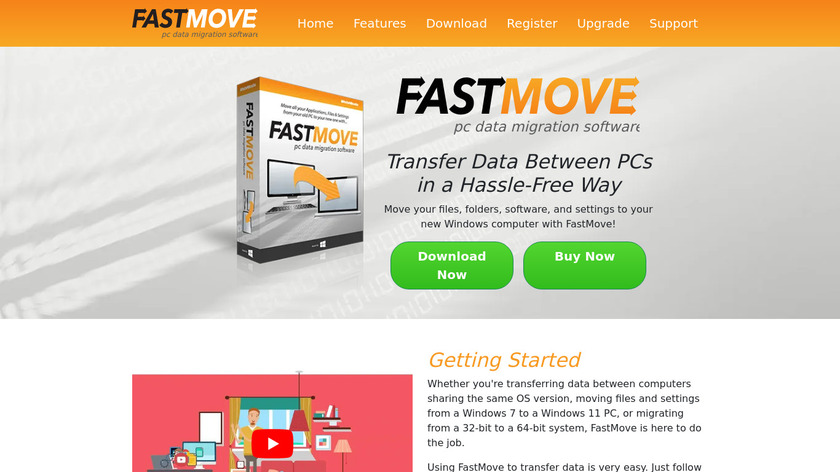FastMove Landing Page