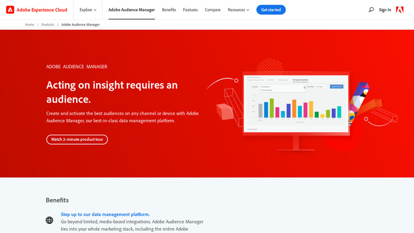 Adobe Audience Manager Landing Page