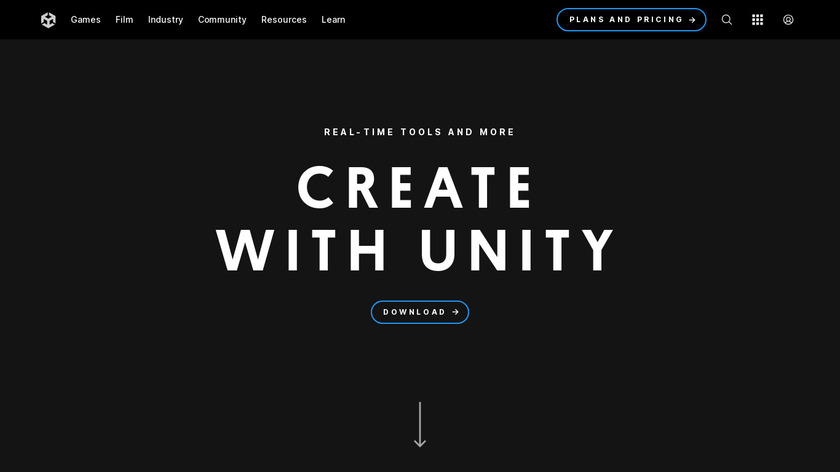 Unity Landing Page