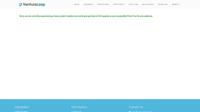 VentureLoop Landing Page