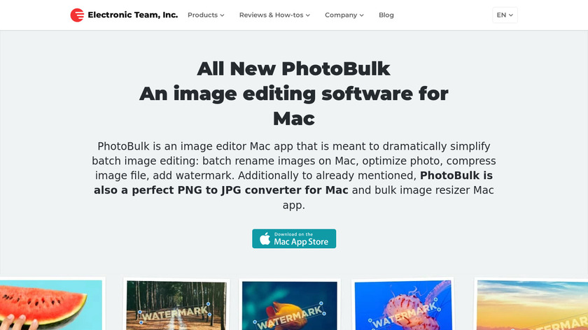PhotoBulk Landing Page
