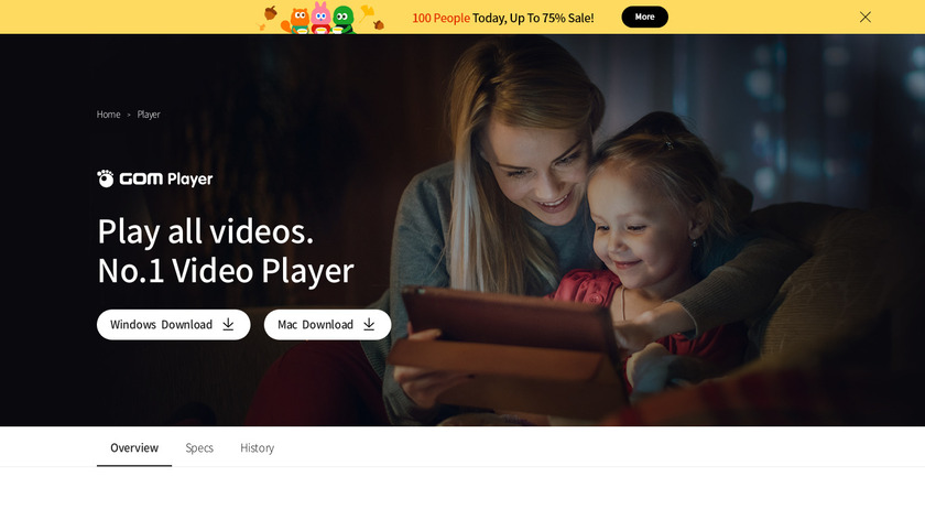 No.1 Free Video PlayerㅣGOM Player