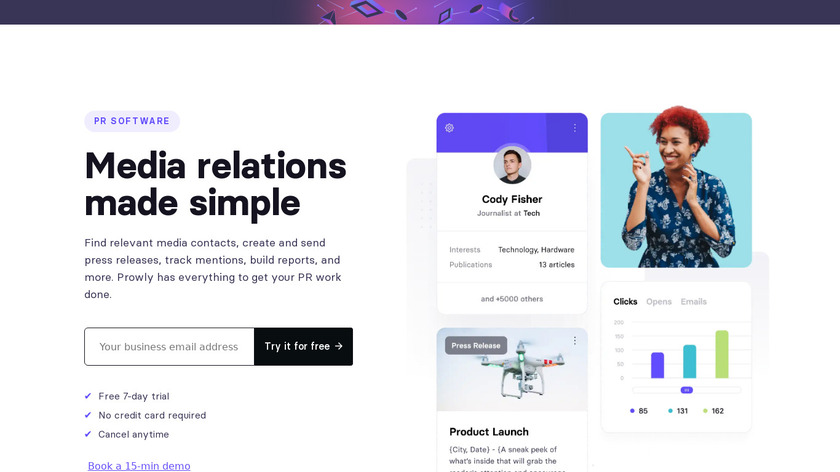 Prowly Landing Page