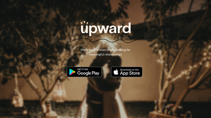Upward: Christian Dating Landing Page