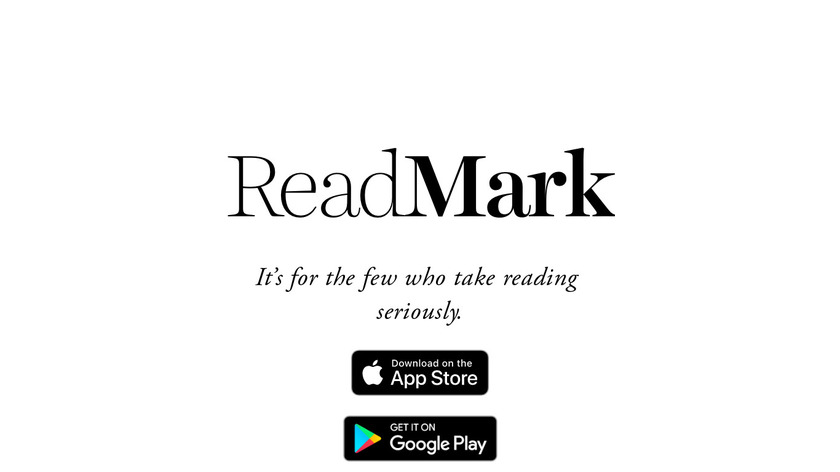 ReadMark Landing Page